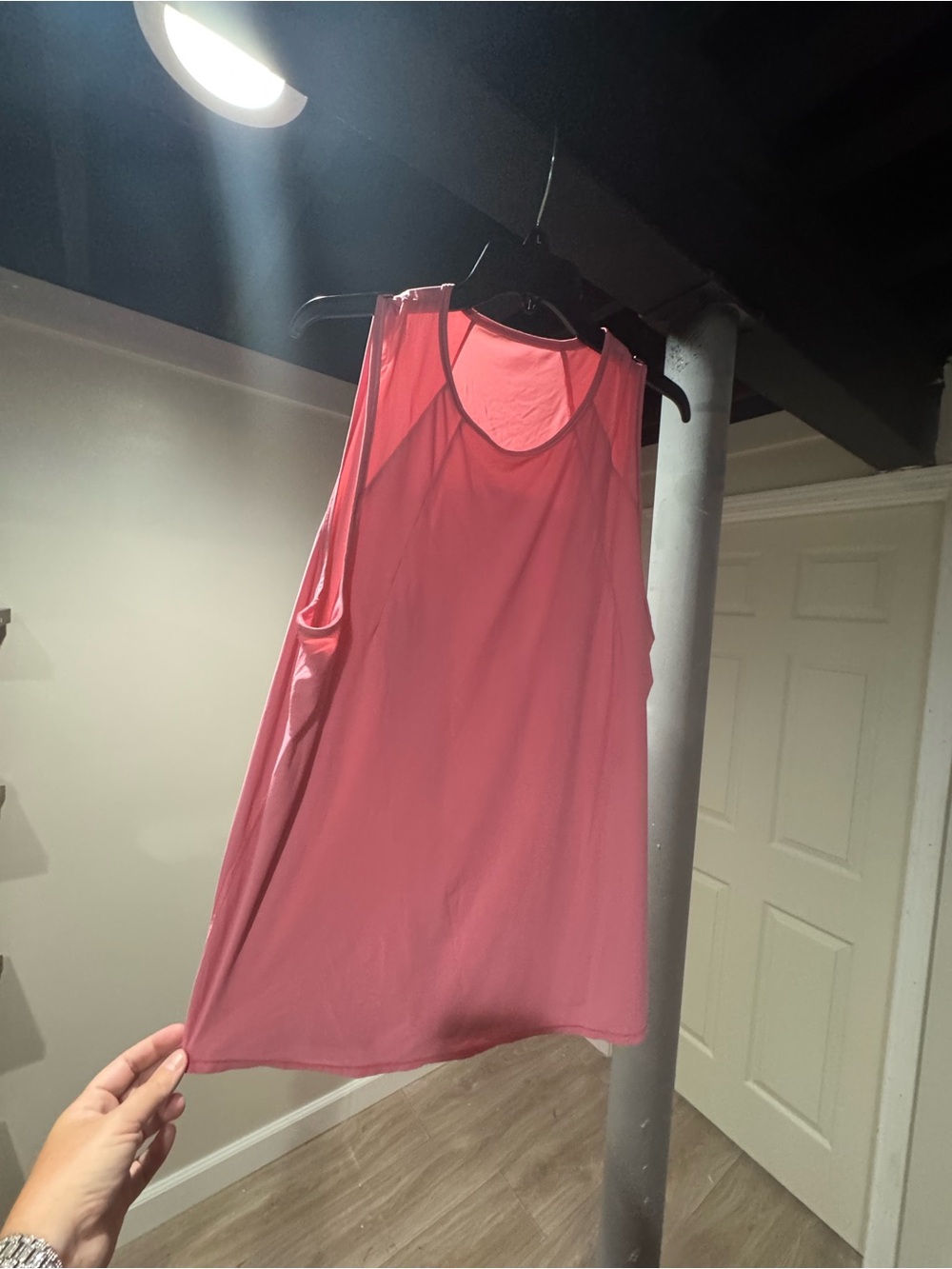 lululemon athletica Rose Pink Scoop Neck Tank